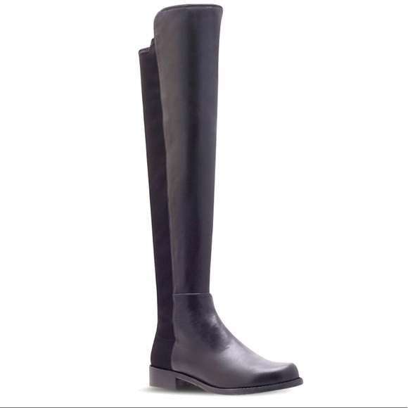 STUART WEITZMAN knee high suede and leathe…